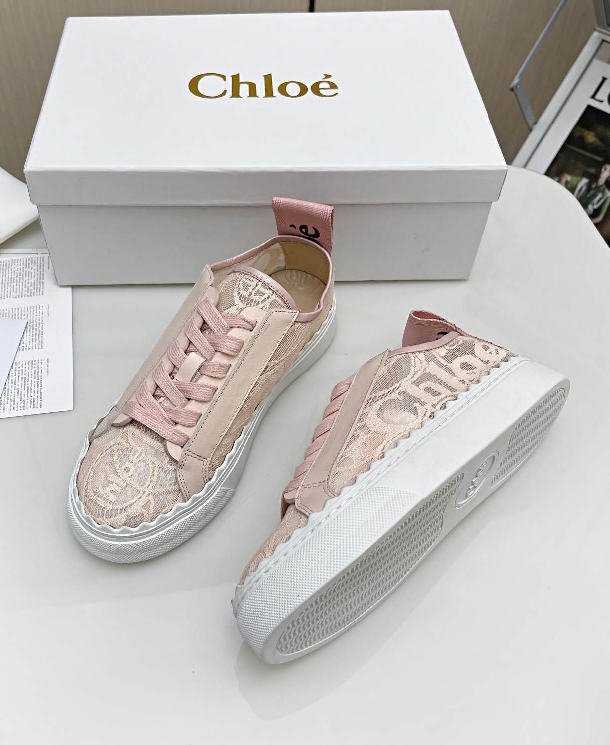 CLOE Lace Sneakers 6 Color 's Woman