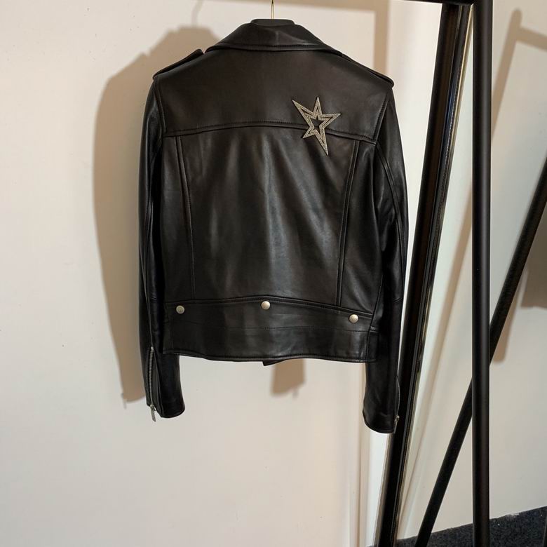 Y L Leather Biker jacket  Woman QQ 2 Color's