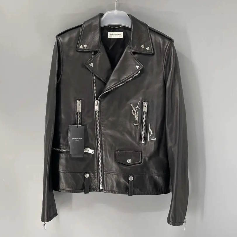 Y L Leather Biker jacket  Woman QQ 2 Color's