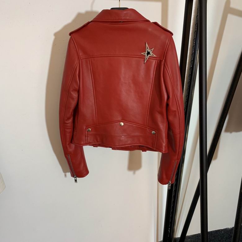 Y L Leather Biker jacket  Woman QQ 2 Color's