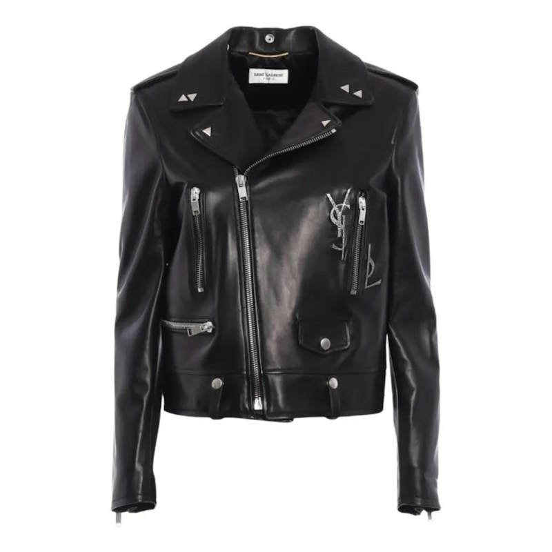 Y L Leather Biker jacket  Woman QQ 2 Color's