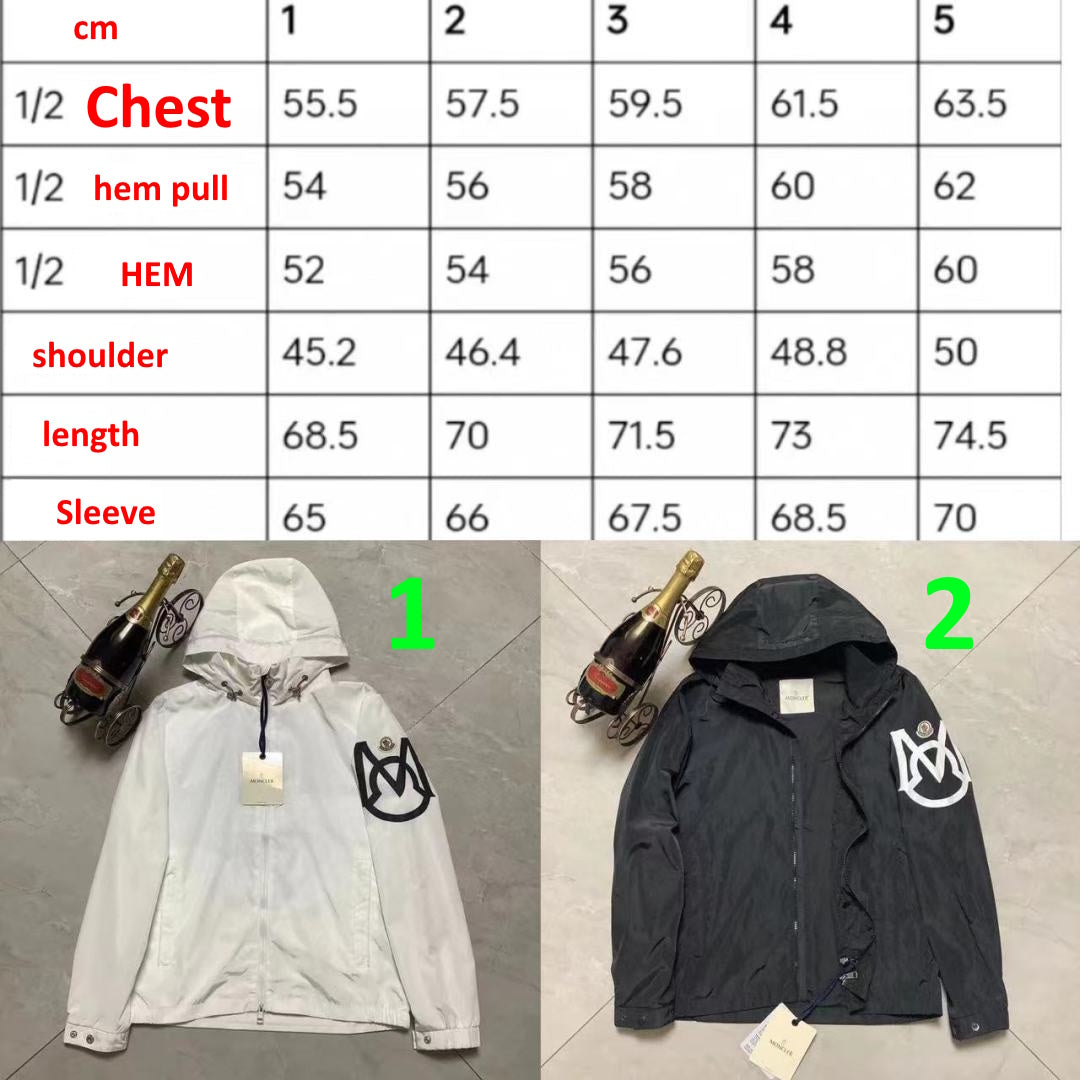 MONCRL  Jacket Man 2 Color's Hoodie