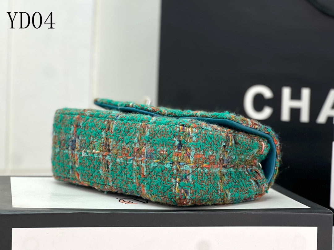 CHL TWEED Bag  13 Color 's Small  20 cm