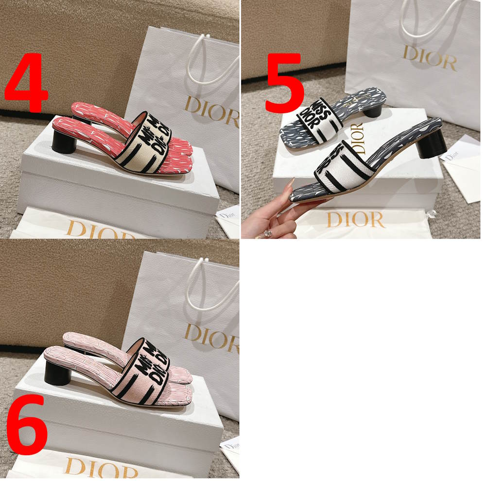 CHD Sandals  6 Color's 42 Heels