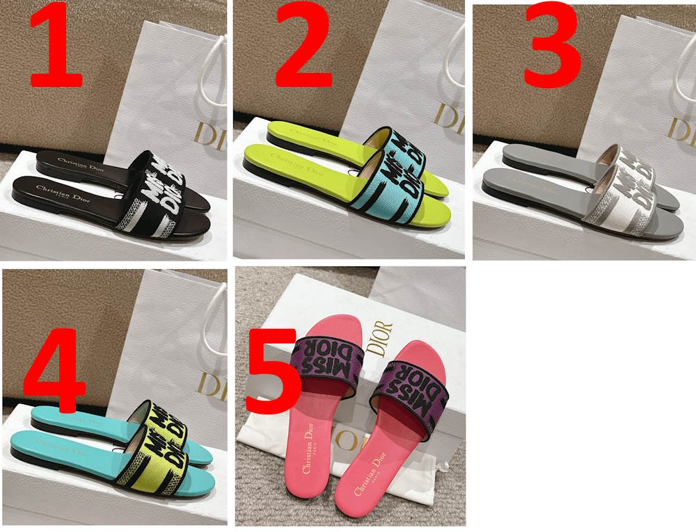 CHD Sandals  5 Color's 42 Flat