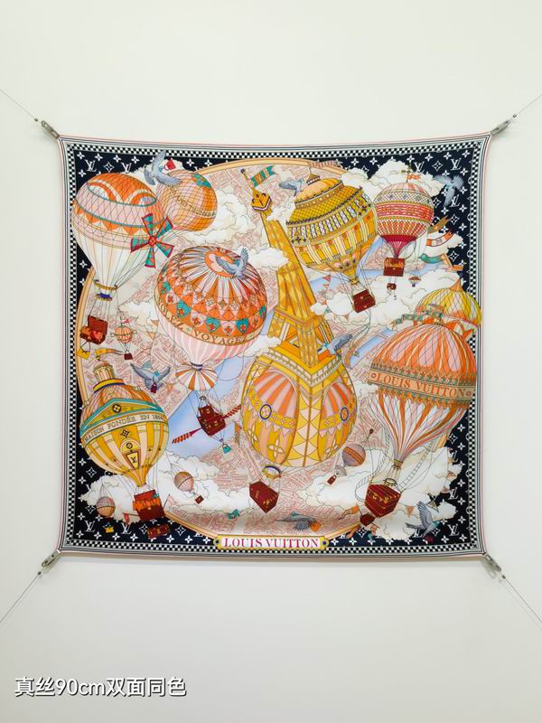 LU  Silk Scarf 2 Color's