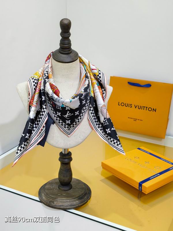LU  Silk Scarf 2 Color's