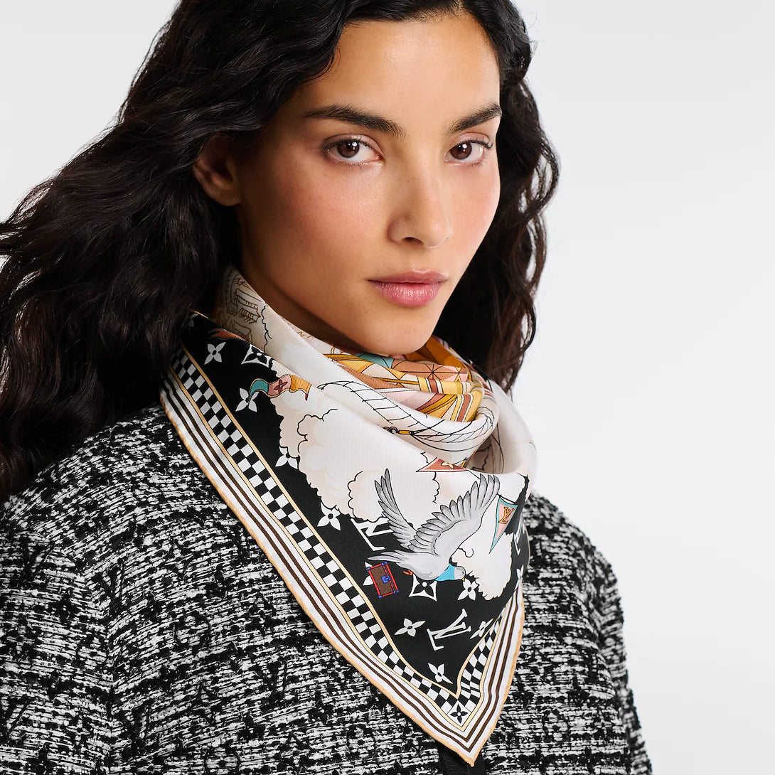 LU  Silk Scarf 2 Color's