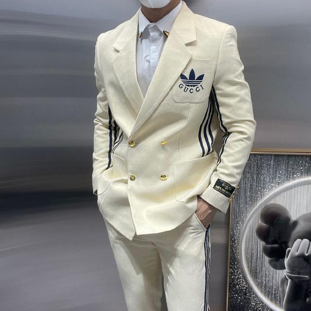 GU x ADi*DAS Man Suit set  Sport Suits 2 Color 's