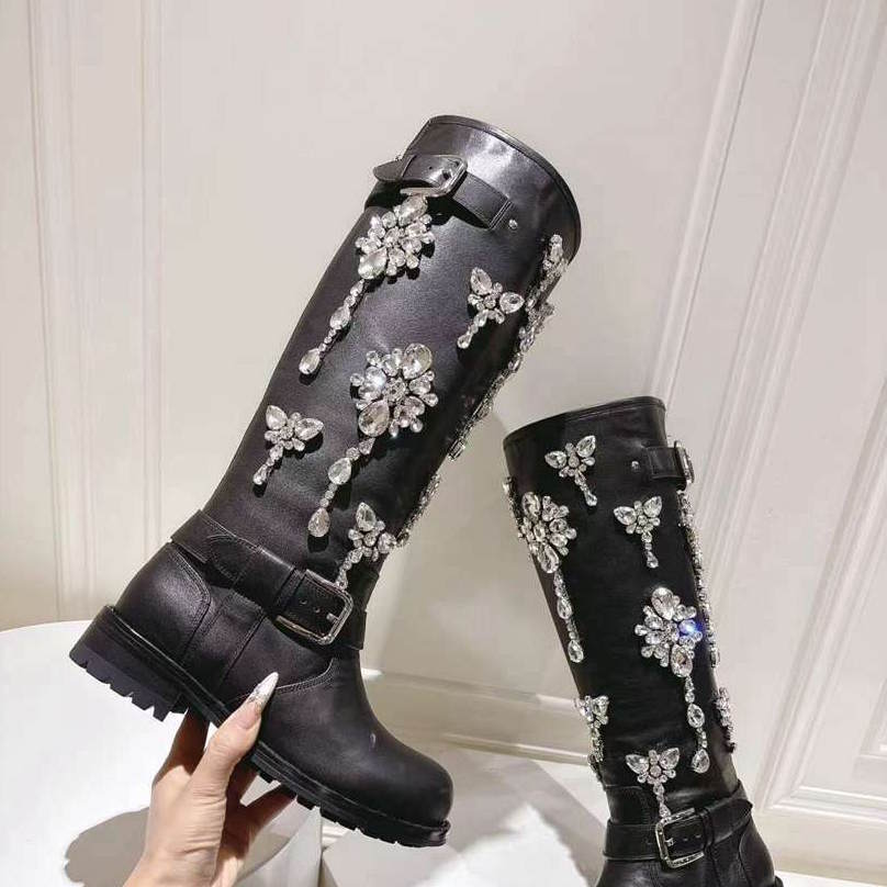 G D Woman Boots  High Jeweled Limited