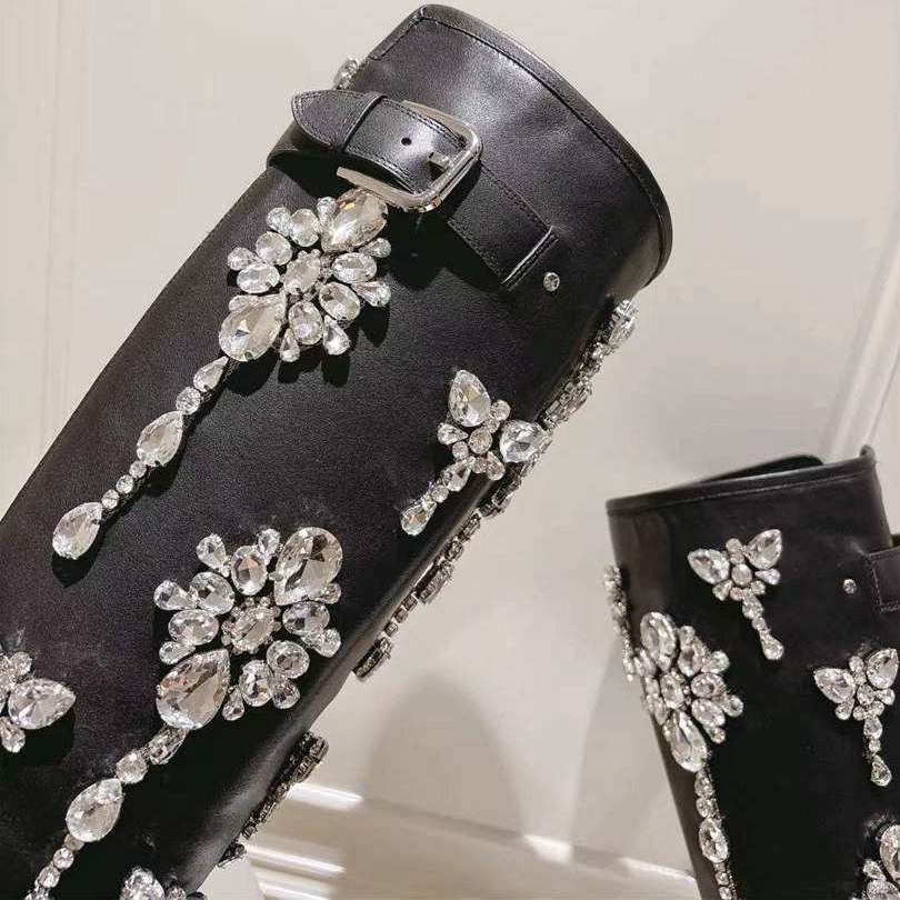 G D Woman Boots  High Jeweled Limited