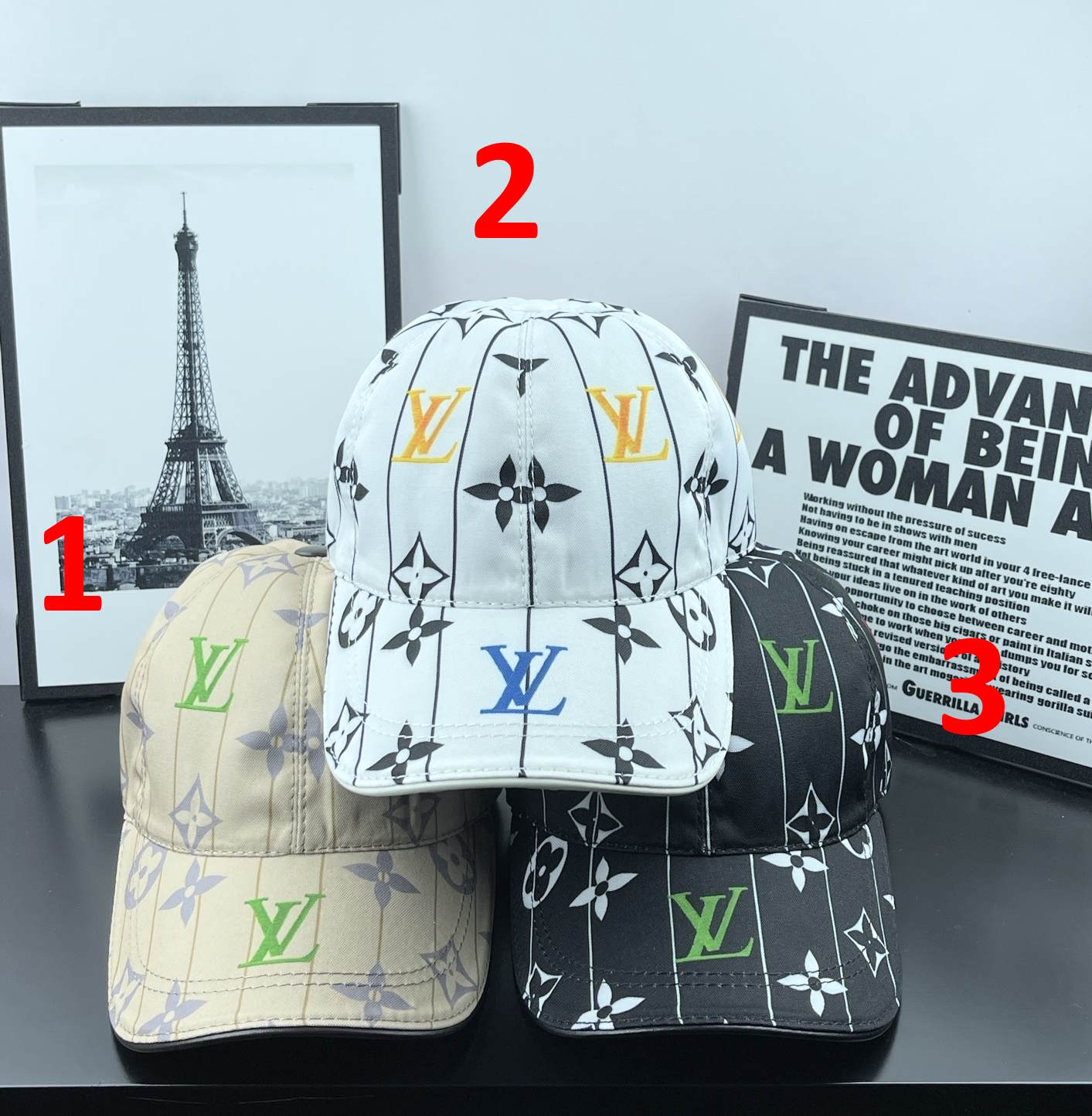 LU Cap Hat 3 Color s