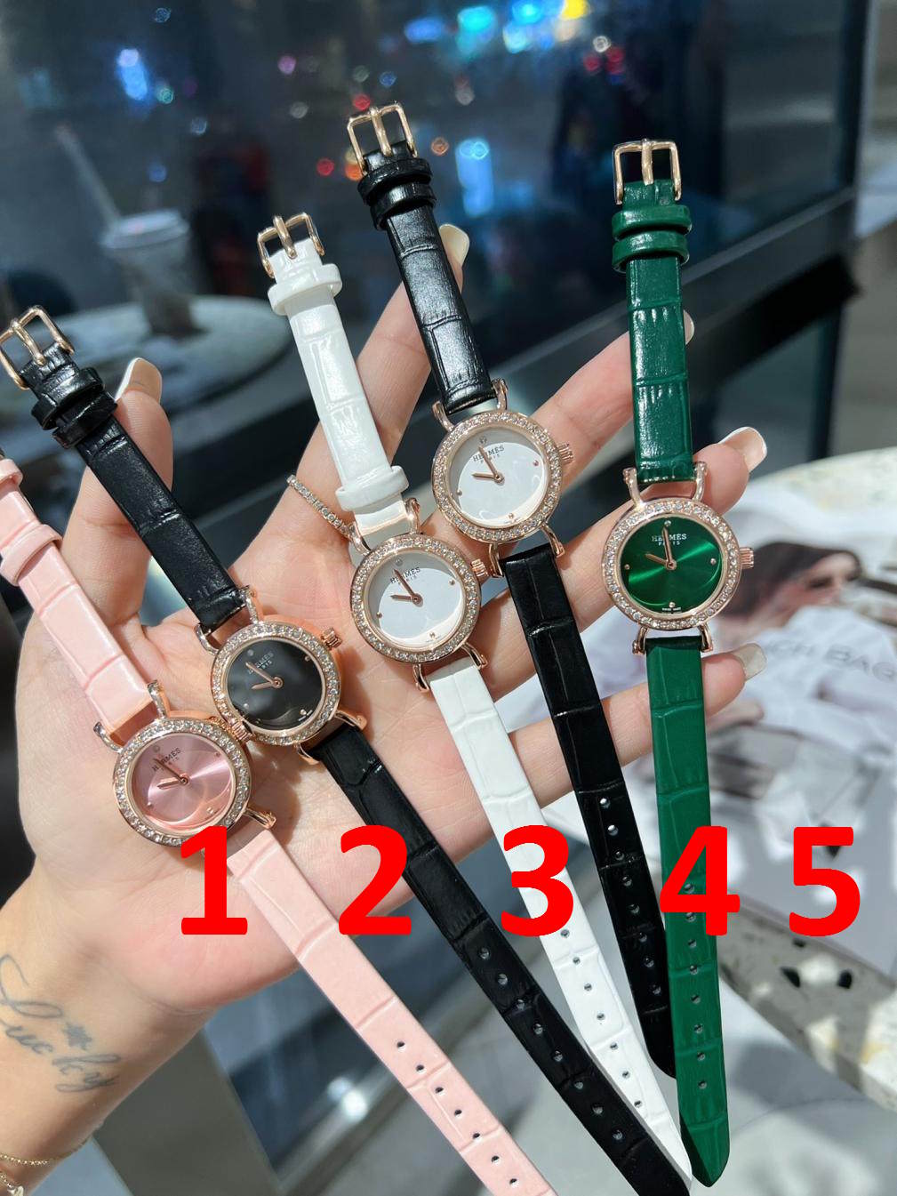 HRM Woman Watches 5 Color's 25 cm- SALE-limited