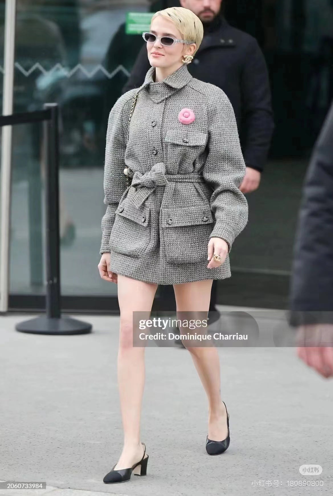 CHL wool dress  limited Zoey Deutch