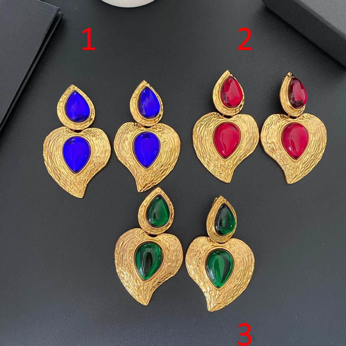 Y L Fashion Earrings 3 Color's