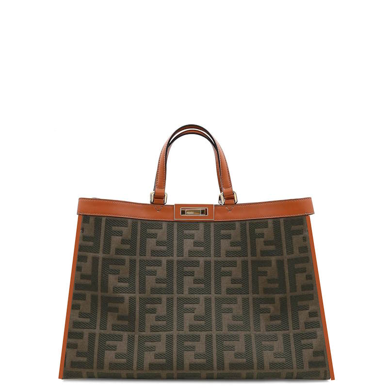 FEN monogram Shopping  Bag  2 Color's 40 cm