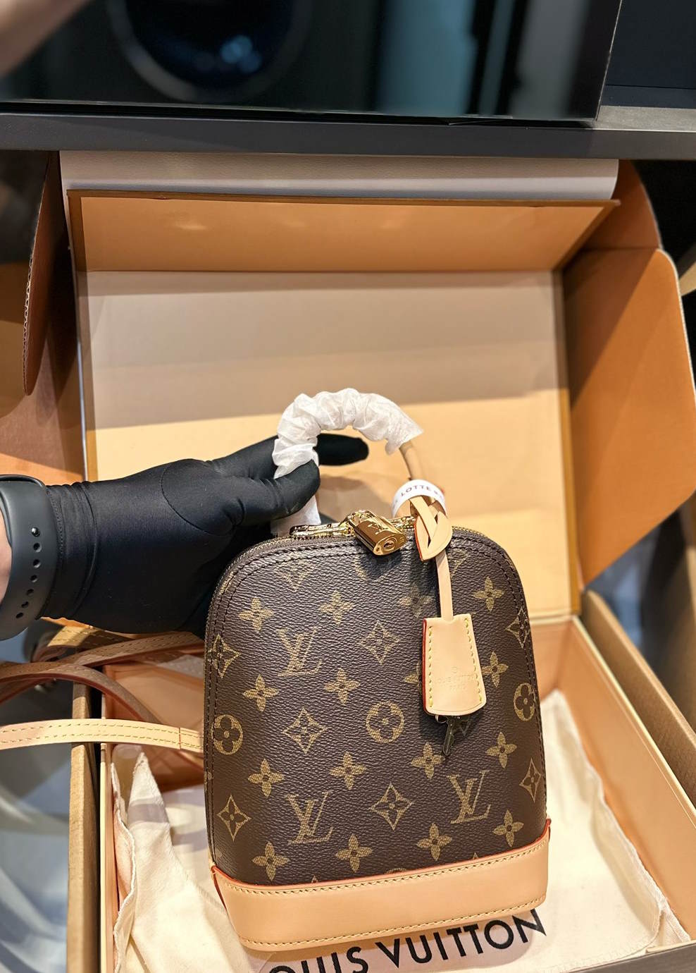 LV Mini Bag Backpack  20 cm alma