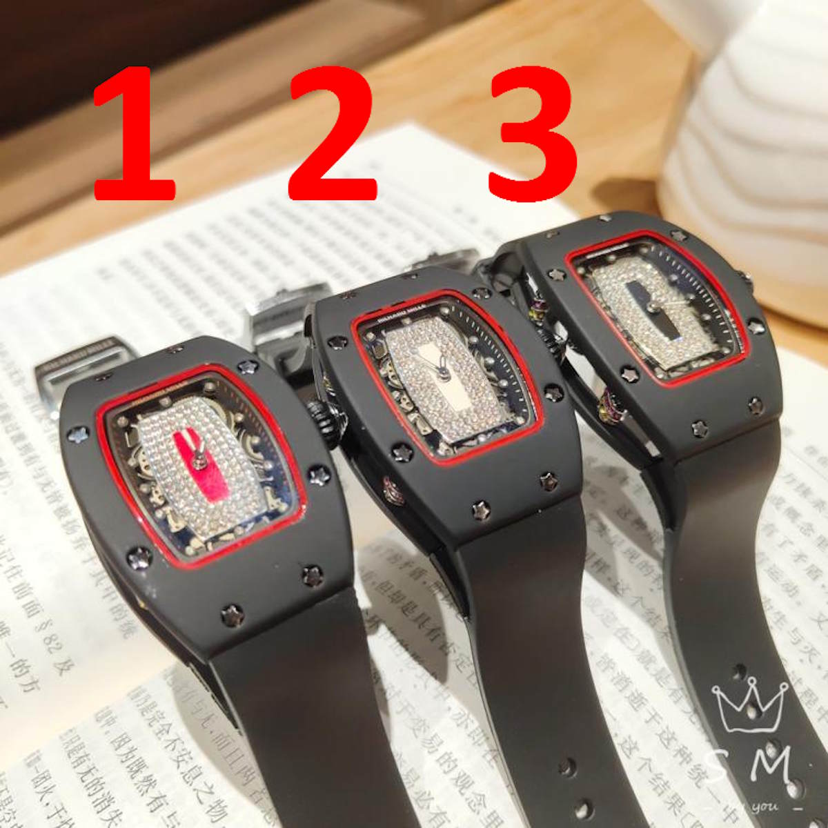RICHARD M Watches 3 Color's 46 cm- SALE-  limited