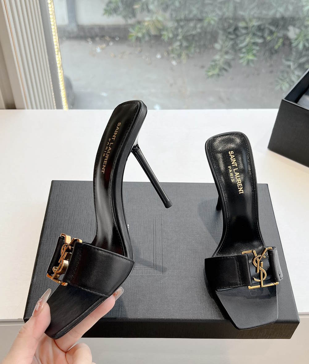 Y L Sandals Slippers High Heels 2 Color's