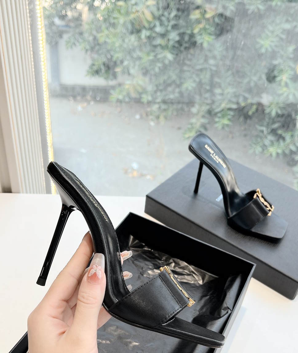 Y L Sandals Slippers High Heels 2 Color's