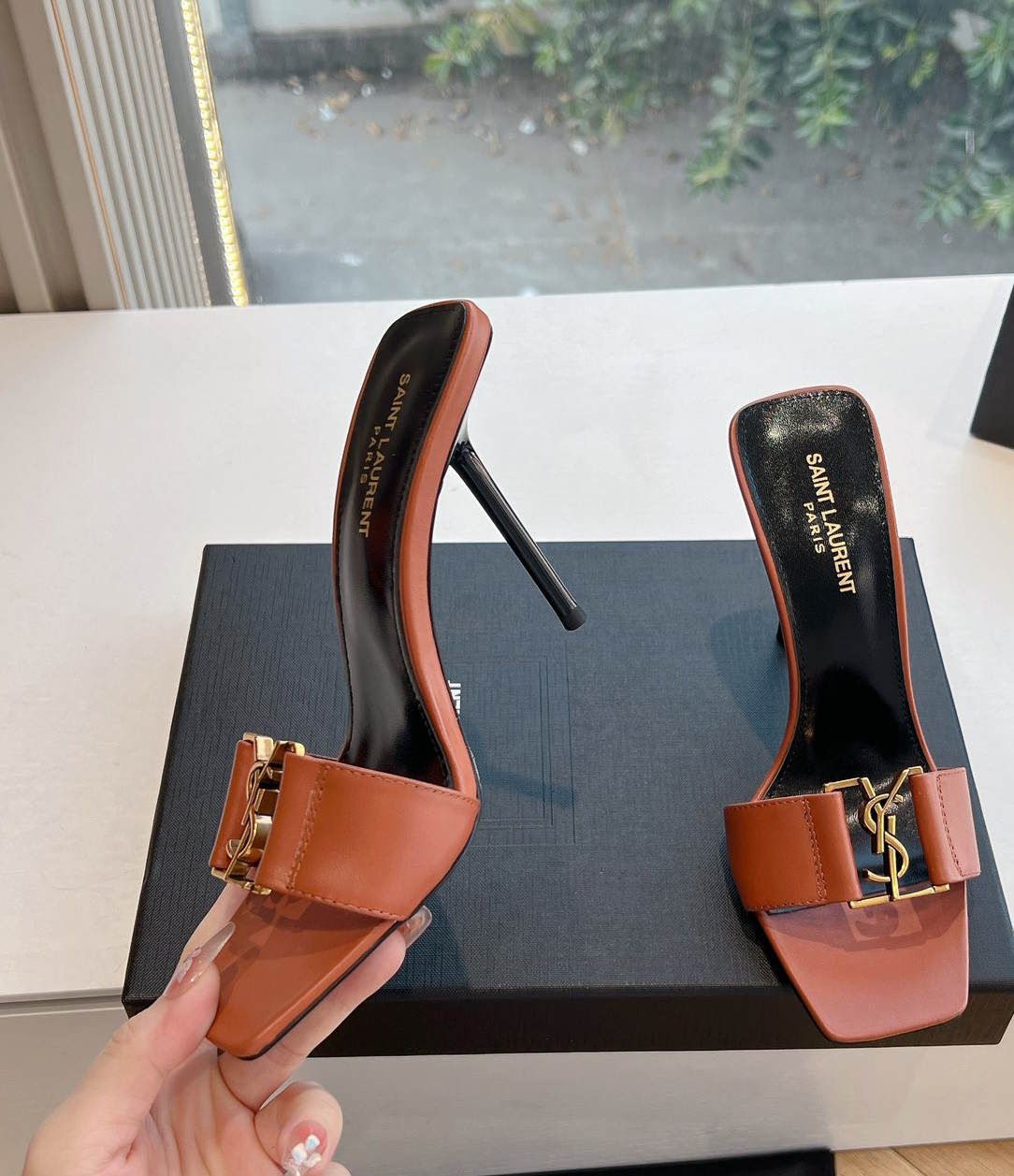 Y L Sandals Slippers High Heels 2 Color's