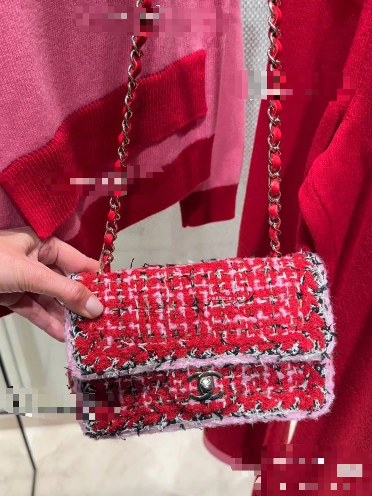 CHL Tweed  bag 3 size's