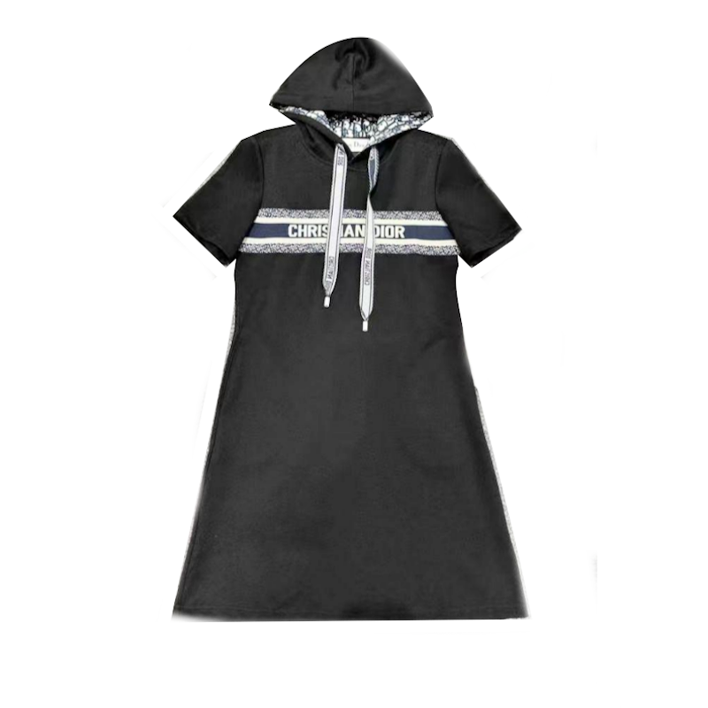 CHD  Cotton Dress Hooded 2 Color'd Limited