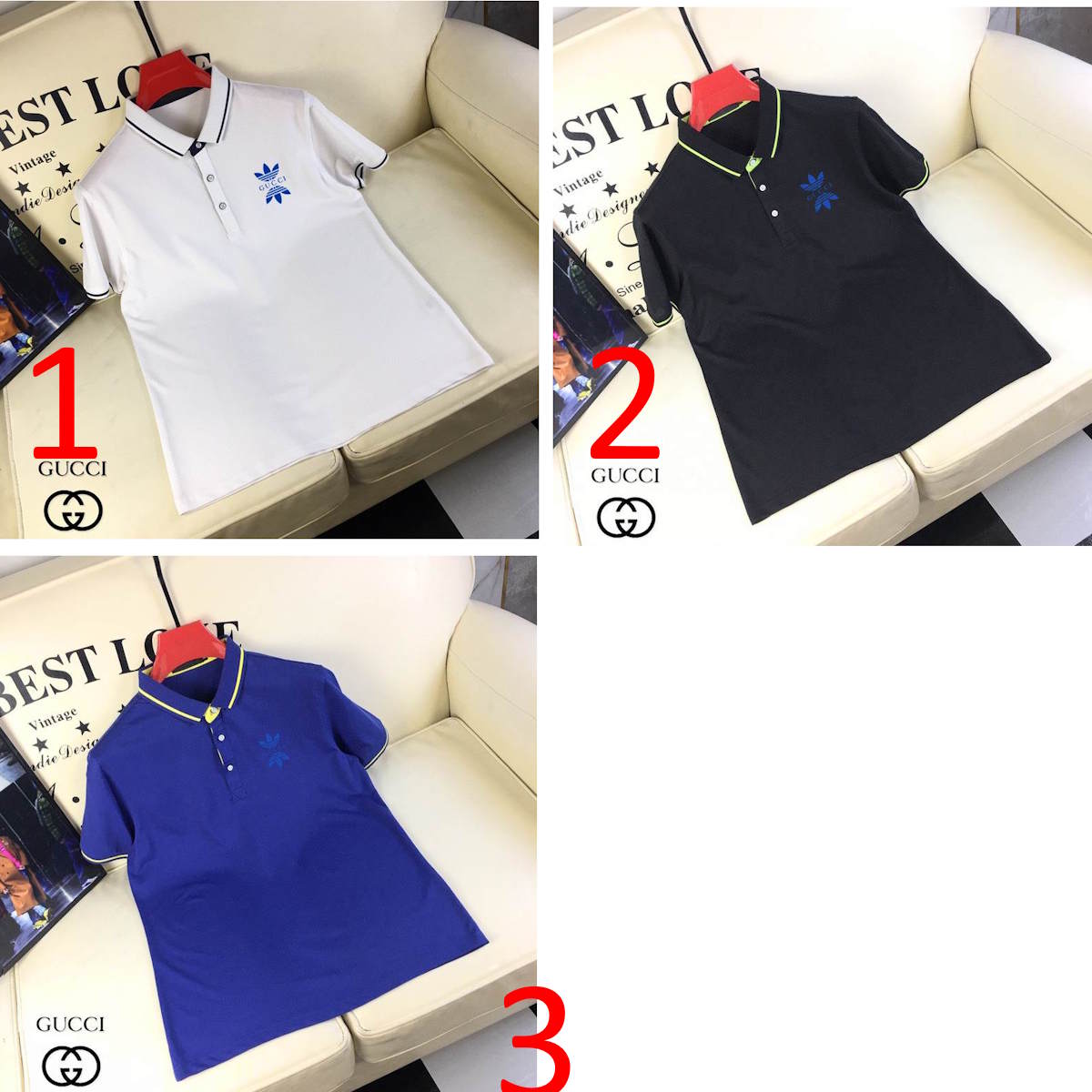 GU x ADI*DAS T- Shirt short sleeve 3 Color's