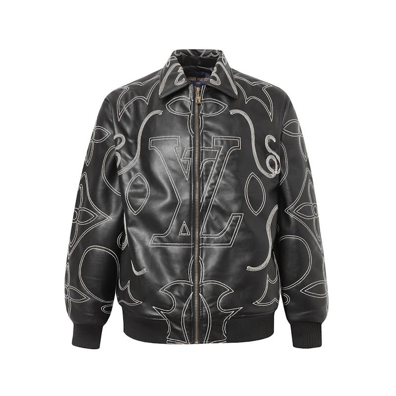 LU leather Jacket Man embroidery's Limited