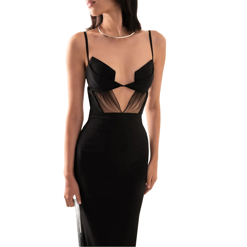 HERVE Party dress Glass beads wedding nensi
