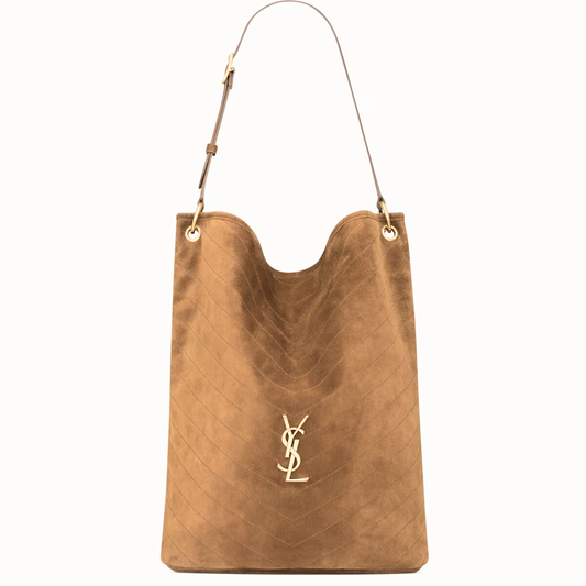 Y L Niki Cassandre suede bucket bag 38 cm