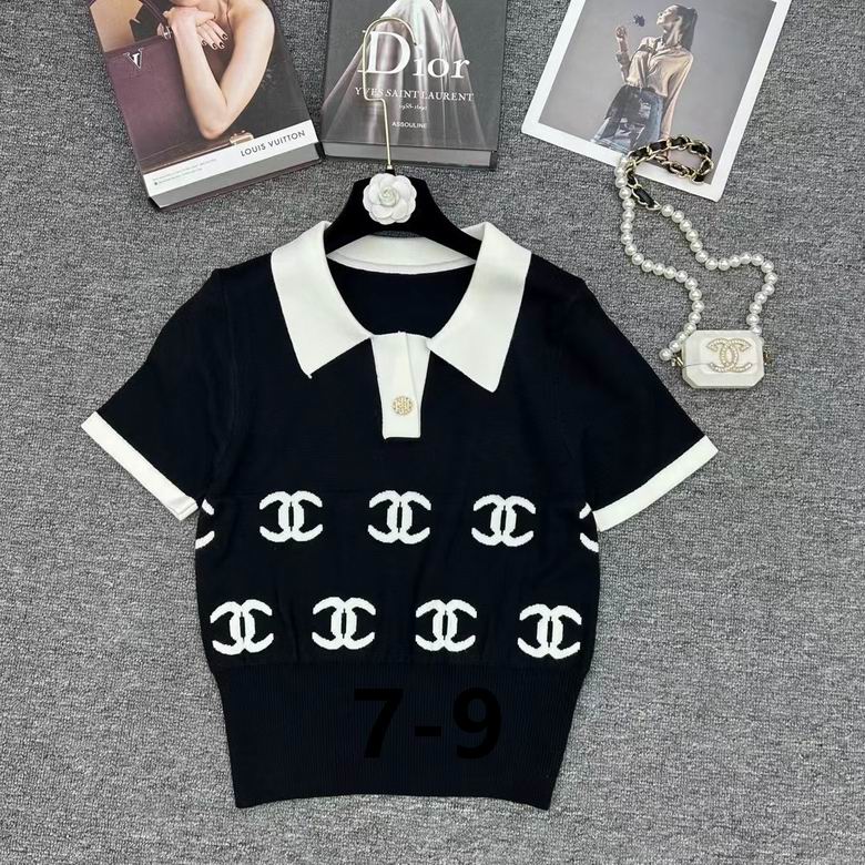 CHL  Tank Knitted Top  T - shirt 2 Color's Woman