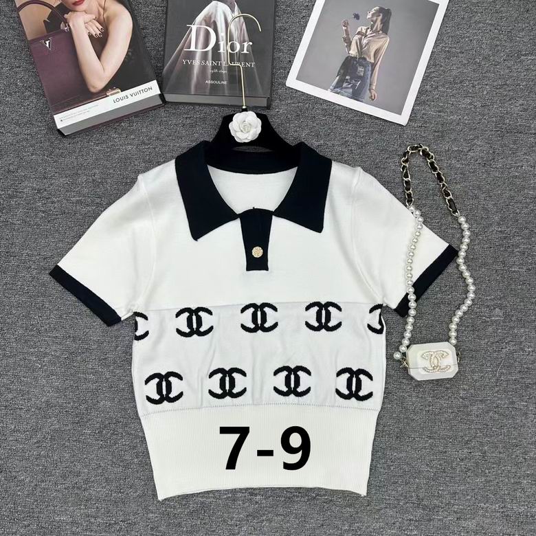 CHL  Tank Knitted Top  T - shirt 2 Color's Woman