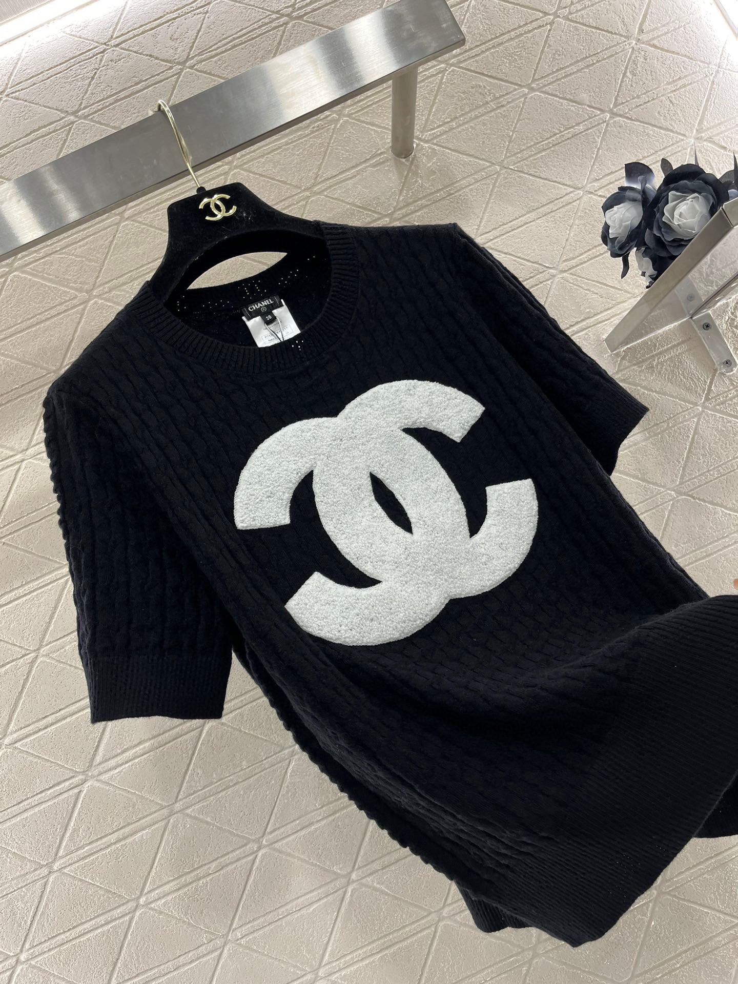 CHL Tank Knitted Top  T - shirt 3 Color's Woman