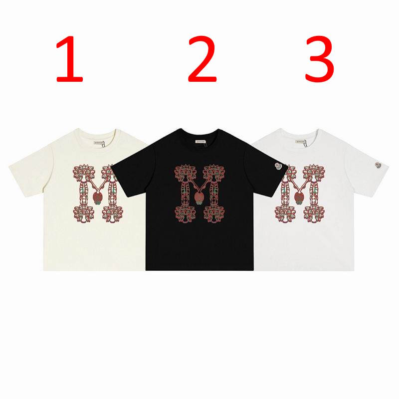 MONCR  T- Shirt short sleeve 3 Color's