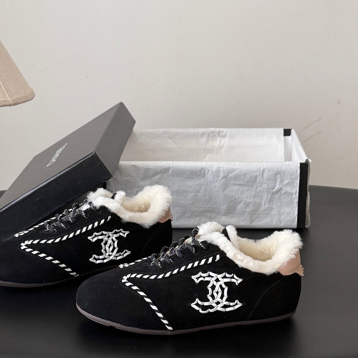 CHL Shearling woman  Sneakers 3 Color's