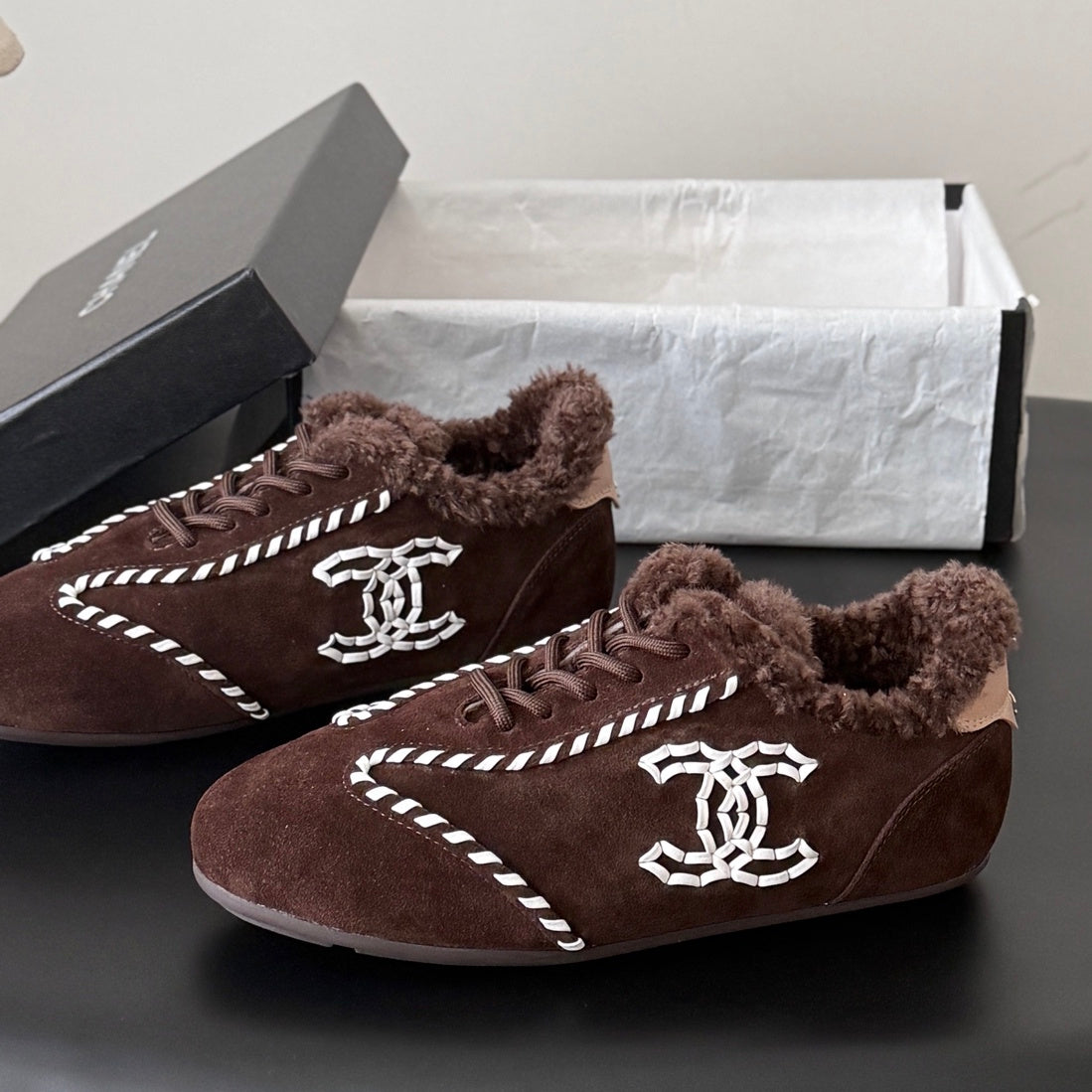 CHL Shearling woman  Sneakers 3 Color's