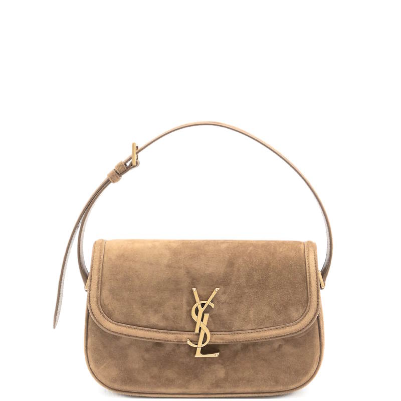 Y L  suede bag Small  19  cm