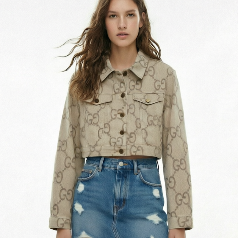 GU  Jacket  Woman Monogram