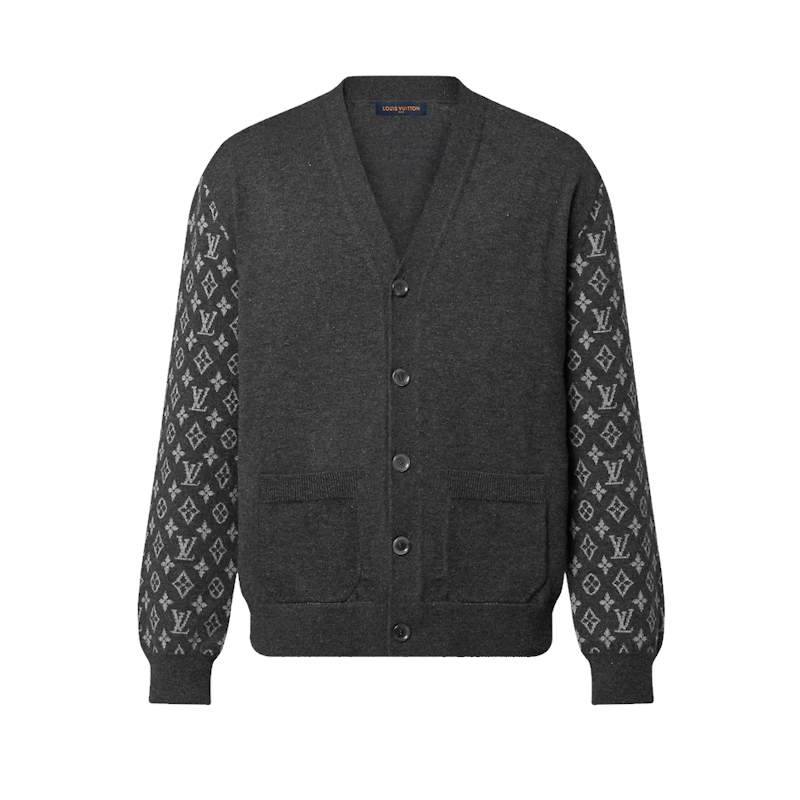 LU knitted Jacket Cashmere Cardigan Man