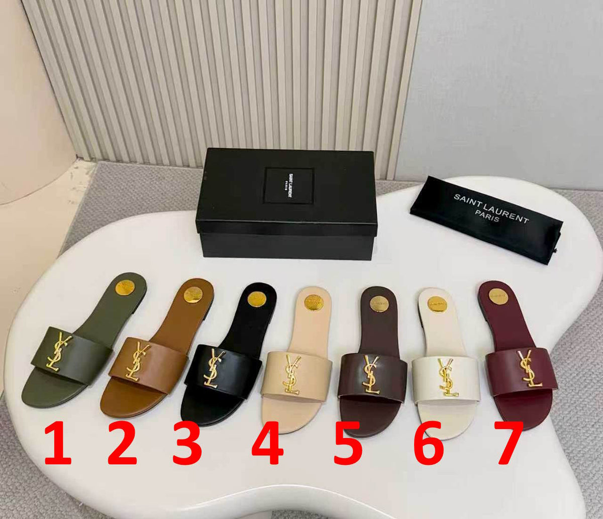 Y L  Slippers Woman 7 Color's