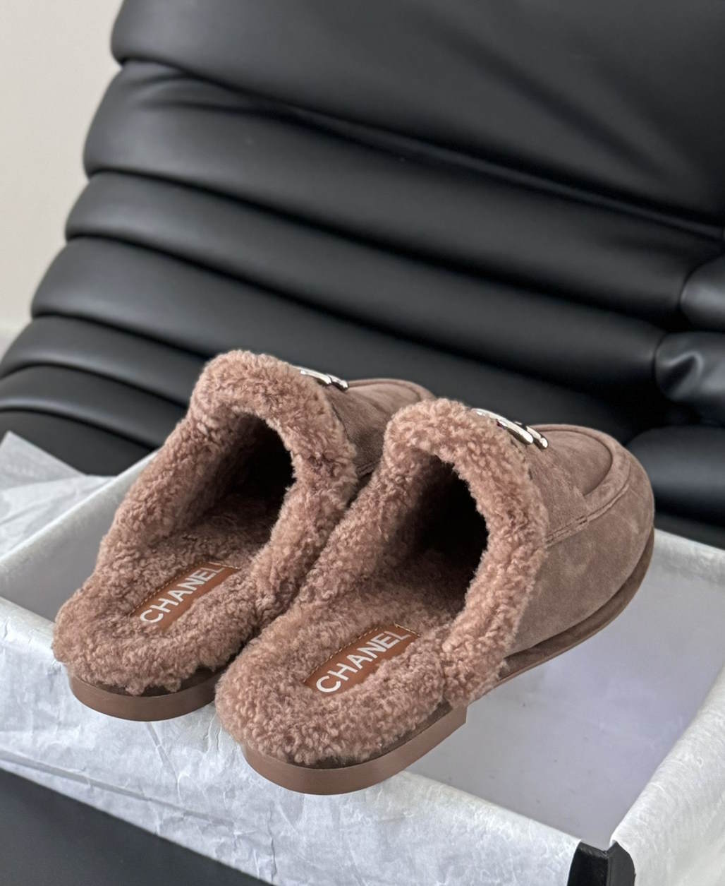 CHL Shearling Mule  Shoes  Woman3 Color's