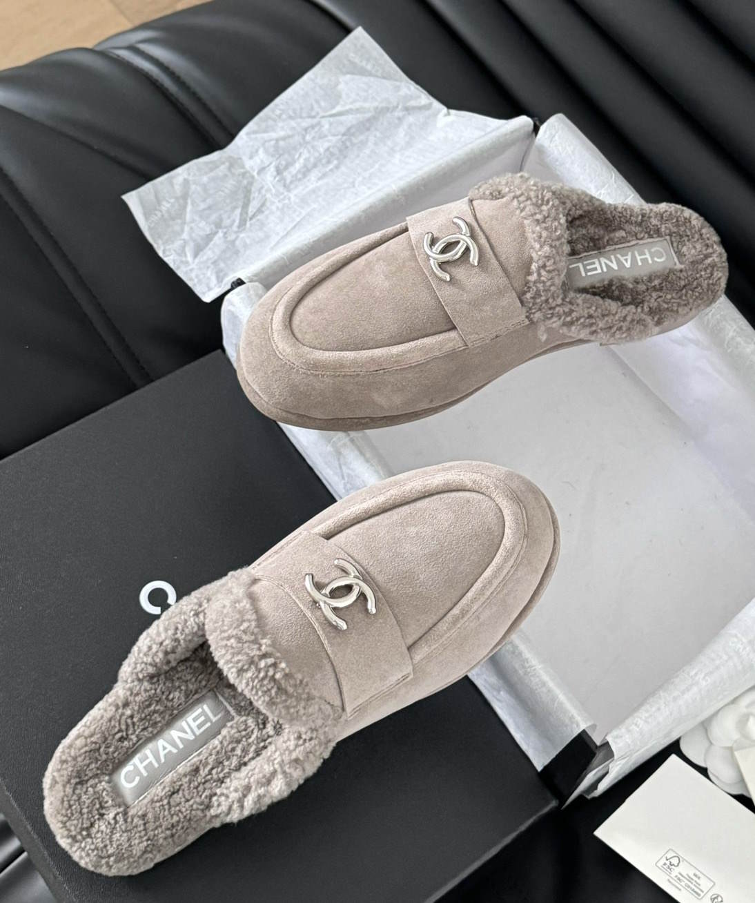 CHL Shearling Mule  Shoes  Woman3 Color's