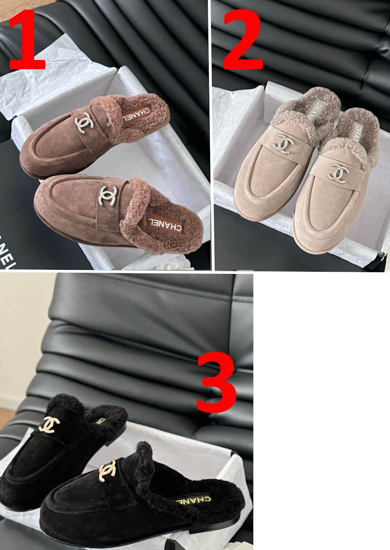 CHL Shearling Mule  Shoes  Woman3 Color's