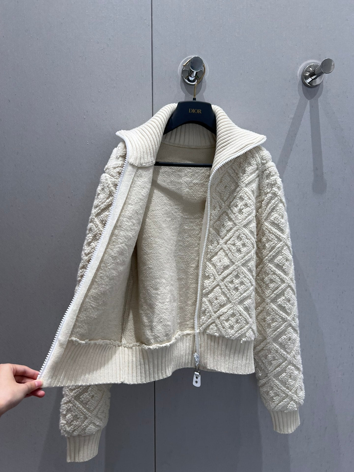 LU Shearling-Effect Monogram Jacket  Limited