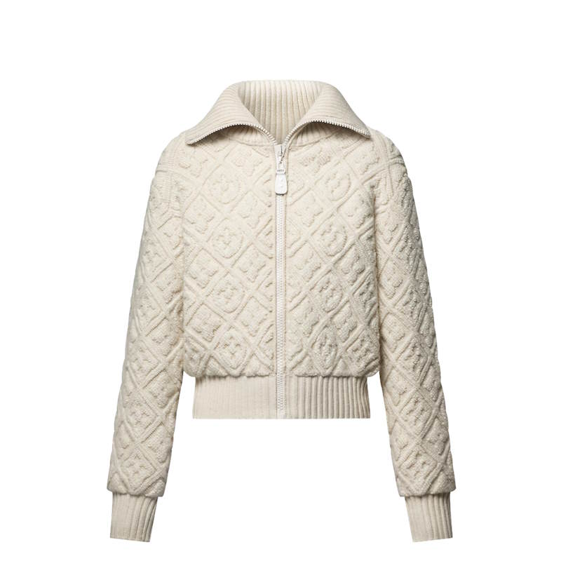 LU Shearling-Effect Monogram Jacket  Limited