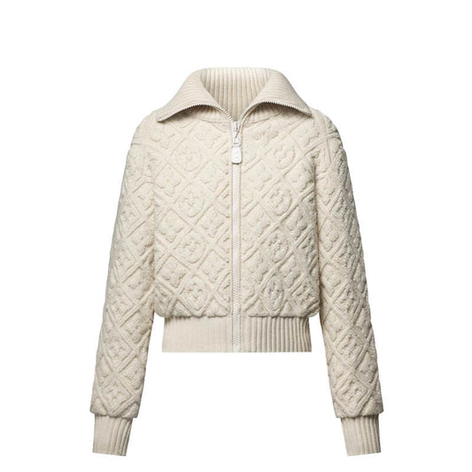 LU Shearling-Effect Monogram Jacket  Limited