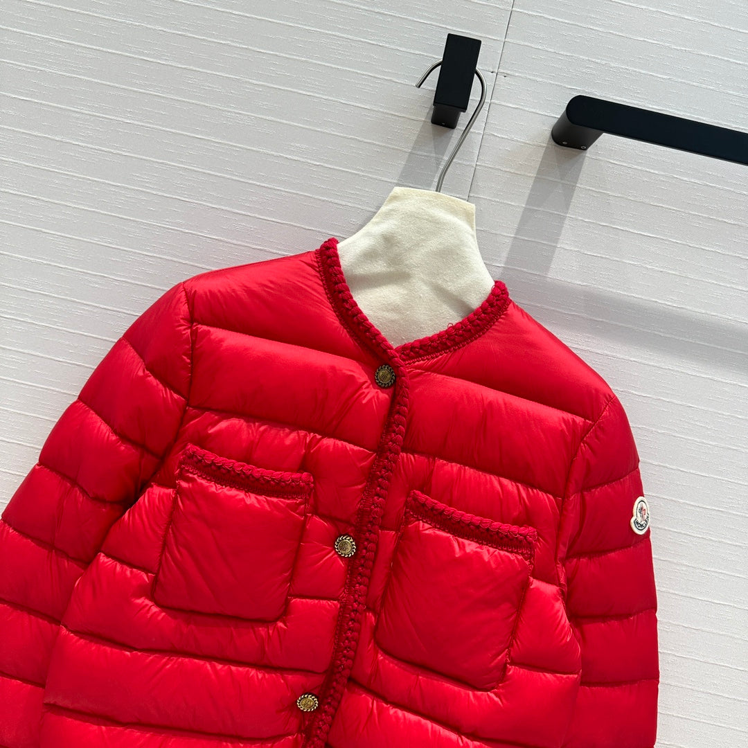 MONCR Lite Down  Jacket Woman  Red