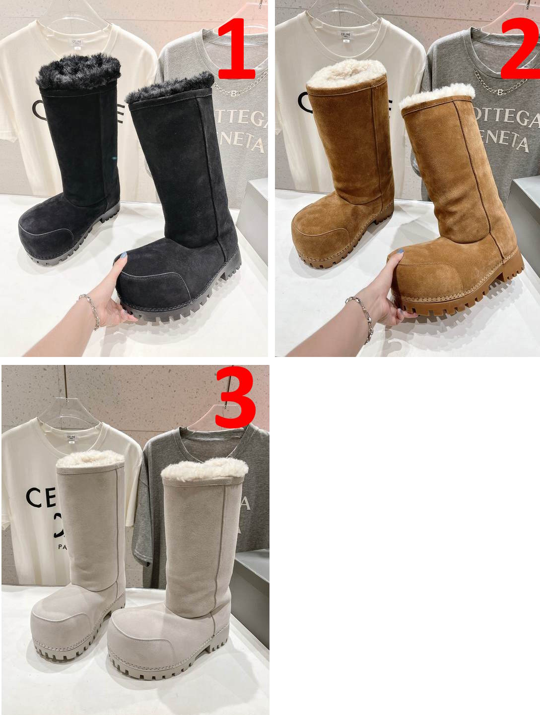 SNBAL Alaska UGG Boots 3 Color's High