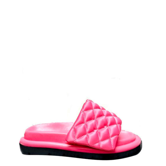 Puffer Slippers Wedge